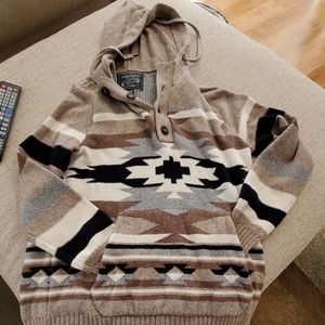 American Eagle Hooded Sweater Size Medium